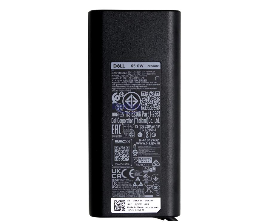 (image for) 65W Type-C Netzteil Ladegerät Original Dell 0M1WCF